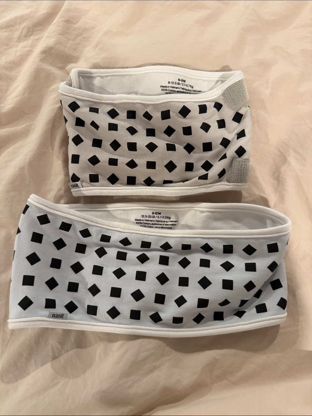 Nanit Sleep Bands - 0-3m and 3-12m